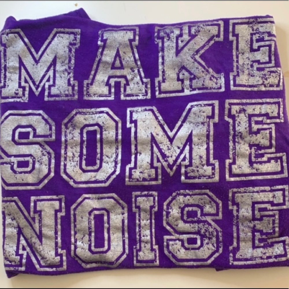 Purple Graphic Tee.